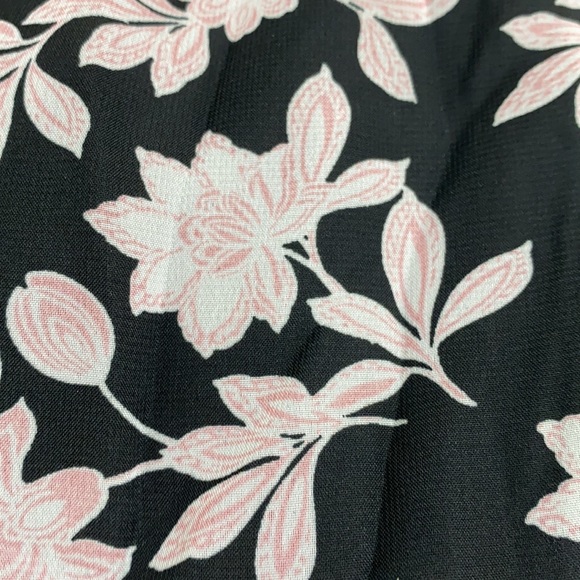 BCBG Floral Culotte Jumpsuit Long sleeve size small - Picture 13 of 16